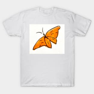 Orange Butterflies T-Shirt